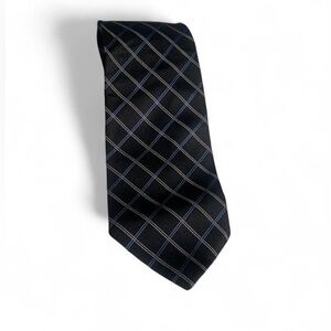 💕 Brooks brothers silk formal diamond print tie black necktie